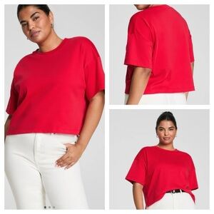Spanx Women's Red Casual Top